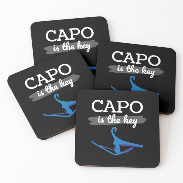Item preview, Capo is the Key Blue Capo Dark Theme designed and sold by nightsworthy.