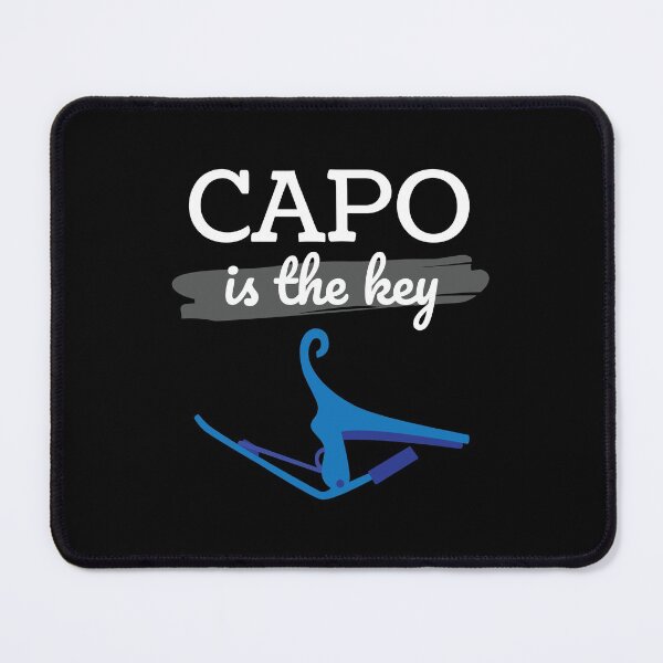Item preview, Capo is the Key Blue Capo Dark Theme designed and sold by nightsworthy.