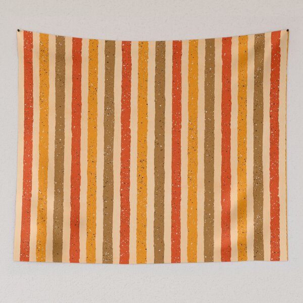 Item preview, Textured earth coloured vertical stripes, organic lines designed and sold by FrancesPoff.