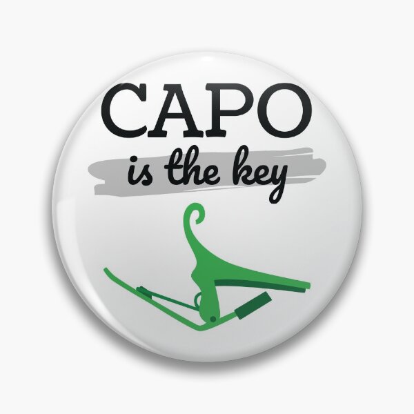 Item preview, Capo is the Key Green Capo Light Theme designed and sold by nightsworthy.