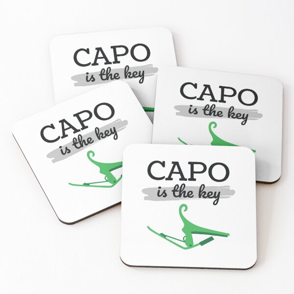 Item preview, Capo is the Key Green Capo Light Theme designed and sold by nightsworthy.