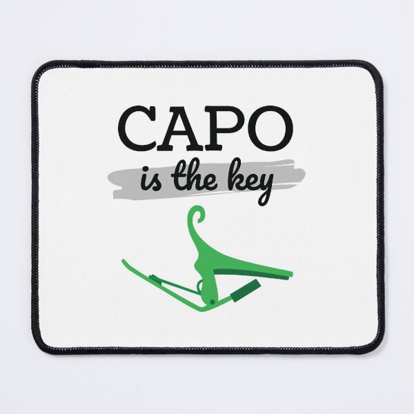 Item preview, Capo is the Key Green Capo Light Theme designed and sold by nightsworthy.