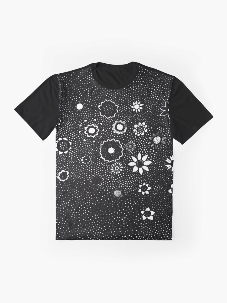 Alternate view of Flower Rain Graphic T-Shirt