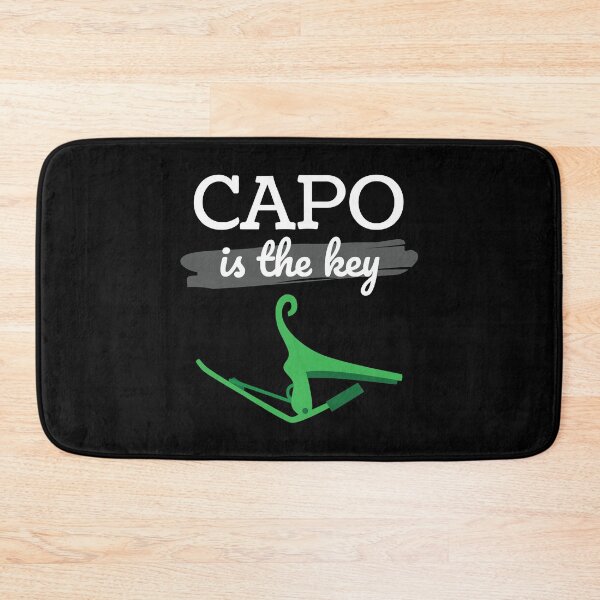Item preview, Capo is the Key Green Capo Dark Theme designed and sold by nightsworthy.