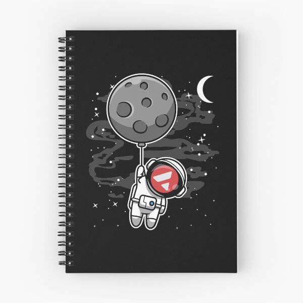 Item preview, Astronaut Floating Avalanche AVAX Coin To The Moon Crypto Token Cryptocurrency Blockchain Wallet HODL designed and sold by AdamRoberts90.