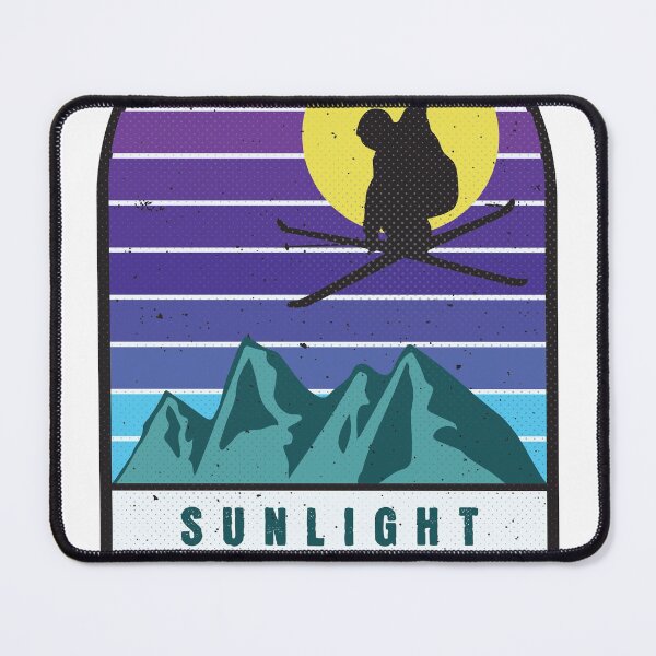 Item preview, Ski Sunlight Colorado Retro Sunset designed and sold by JordanHolmes.