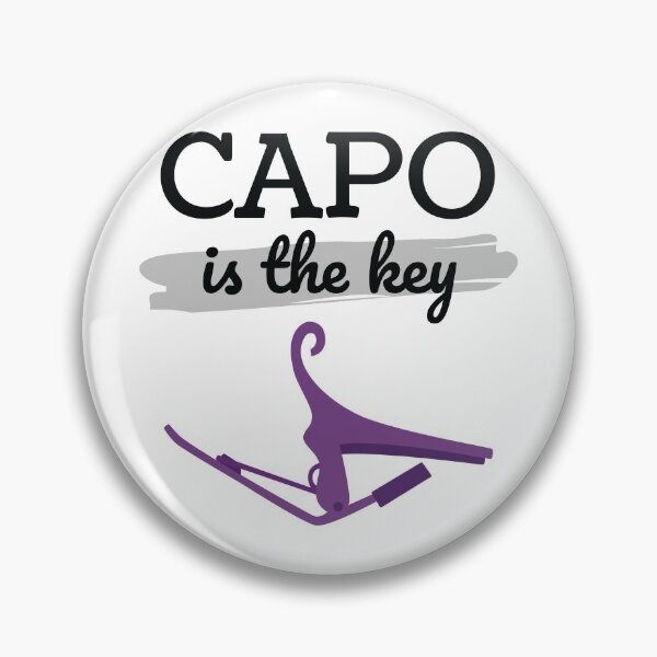 Item preview, Capo is the Key Purple Capo Light Theme designed and sold by nightsworthy.