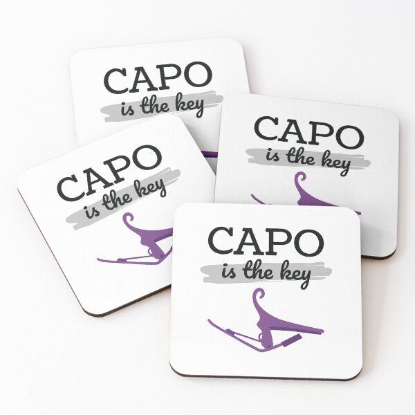 Item preview, Capo is the Key Purple Capo Light Theme designed and sold by nightsworthy.