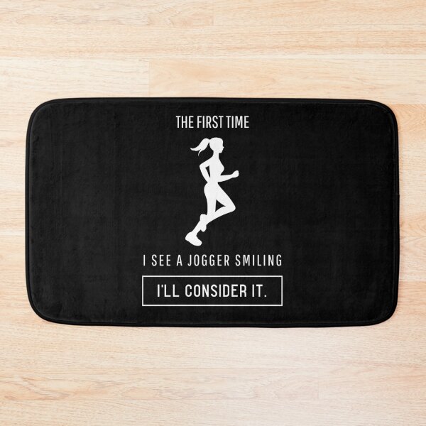Item preview, The first time I see a jogger smiling I'll consider it designed and sold by HorizonDesignz.