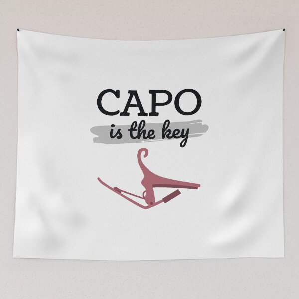 Item preview, Capo is the Key Rose Gold Capo Light Theme designed and sold by nightsworthy.