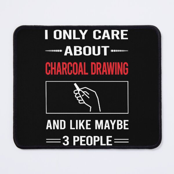 Item preview, Funny 3 People Charcoal Drawing designed and sold by DougPoulos.