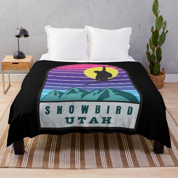 Item preview, Ski Snowbird Utah Retro Sunset designed and sold by JordanHolmes.