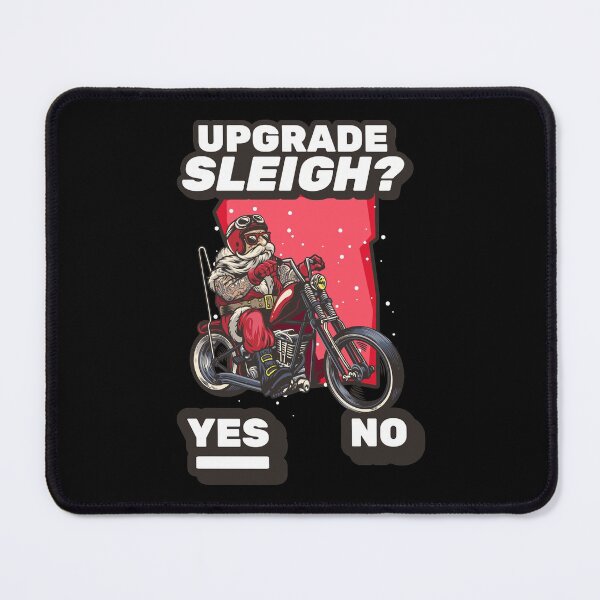 Item preview, Harley Motorcycle Riding Santa Sleigh Upgrade Video Gamer Christmas Graphic designed and sold by GO SHIRT-TEE.
