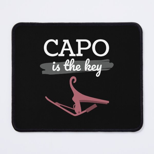 Item preview, Capo is the Key Rose Gold Capo Dark Theme designed and sold by nightsworthy.