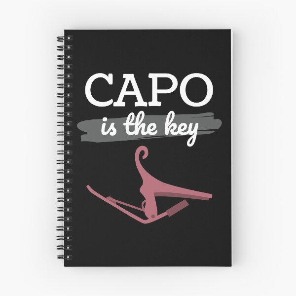 Item preview, Capo is the Key Rose Gold Capo Dark Theme designed and sold by nightsworthy.