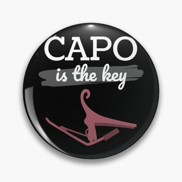 Item preview, Capo is the Key Rose Gold Capo Dark Theme designed and sold by nightsworthy.