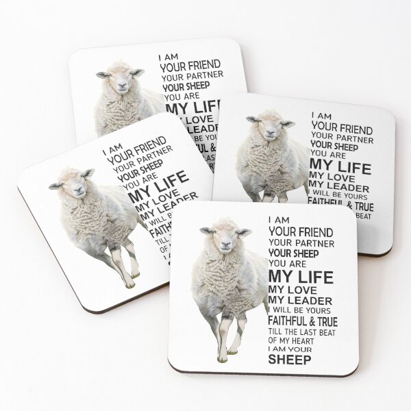 Item preview, i am your friend your partner your sheep, gift for sheep lover, sheep quote designed and sold by maithithuha.