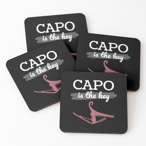 Item preview, Capo is the Key Rose Gold Capo Dark Theme designed and sold by nightsworthy.