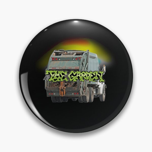 Item preview, The Garden logo on garbage truck with rainbow   designed and sold by WAXONstudio.