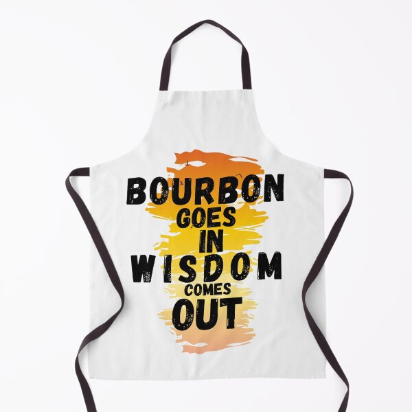 Item preview, Bourbon Goes In Wisdom Comes Out Sunset Viintage T-Shirt designed and sold by LJ4EVER.