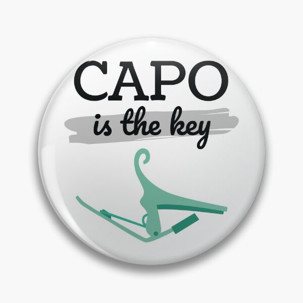 Item preview, Capo is the Key Mint Green Capo Light Theme designed and sold by nightsworthy.