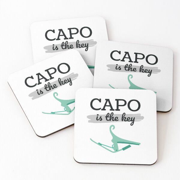 Item preview, Capo is the Key Mint Green Capo Light Theme designed and sold by nightsworthy.
