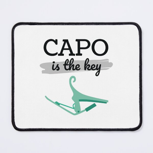 Item preview, Capo is the Key Mint Green Capo Light Theme designed and sold by nightsworthy.