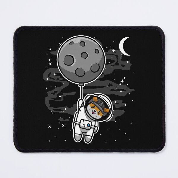 Item preview, Astronaut Floating Floki Inu Coin To The Moon Crypto Token Cryptocurrency Blockchain Wallet HODL designed and sold by AdamRoberts90.