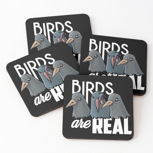 Item preview, Birds Are Real White designed and sold by Pechkinpavelpas.