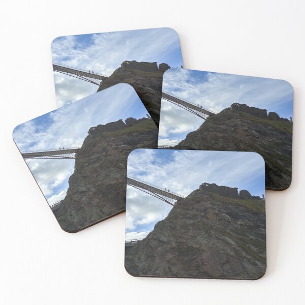 Item preview, The new bridge to Tintagel Castle, Cornwall designed and sold by VnGphoto.
