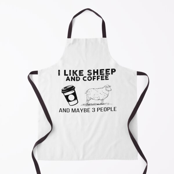 Item preview, I like Sheep and coffee and maybe 3 people, sheep lover, coffee lover designed and sold by maithithuha.