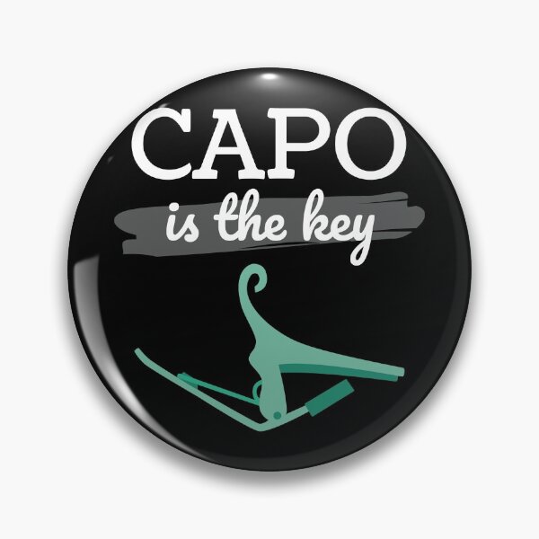 Item preview, Capo is the Key Mint Green Capo Dark Theme designed and sold by nightsworthy.