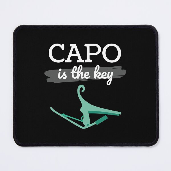 Item preview, Capo is the Key Mint Green Capo Dark Theme designed and sold by nightsworthy.