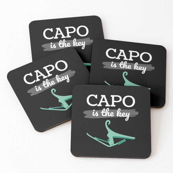 Item preview, Capo is the Key Mint Green Capo Dark Theme designed and sold by nightsworthy.