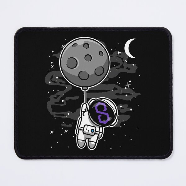 Item preview, Astronaut Floating Polygon Matic Coin To The Moon Crypto Token Cryptocurrency Blockchain Wallet HODL designed and sold by AdamRoberts90.