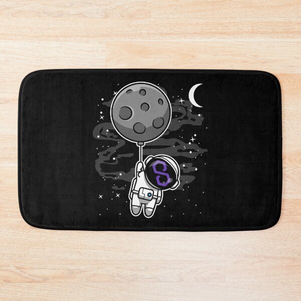 Item preview, Astronaut Floating Polygon Matic Coin To The Moon Crypto Token Cryptocurrency Blockchain Wallet HODL designed and sold by AdamRoberts90.