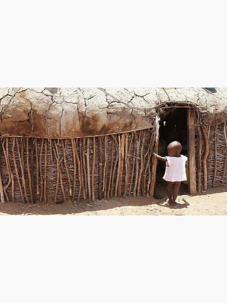Massai Village Hut by rogersmith