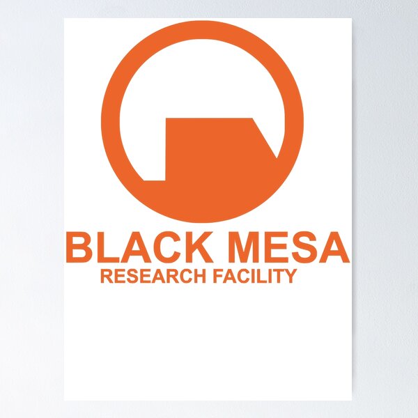 Aperçu de l'œuvre Centre de recherche Black Mesa Orange Essential créée et vendue par RoweWilliam.