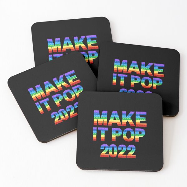 Artikelvorschau, Make it pop, cute and fun Popit - rainbow colours entworfen und verkauft von visitsopo.