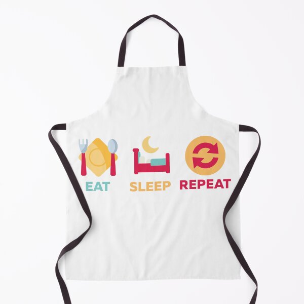 Item preview, eat sleep formula repeat designed and sold by AlinaGil.