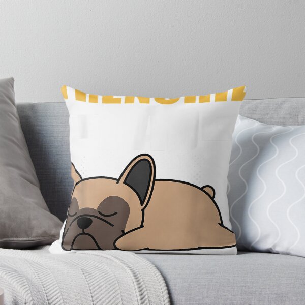 Item preview, French Bulldog Frenchie Dad Life Is Ruff Mom Dad T-Shirt designed and sold by Jefftte.