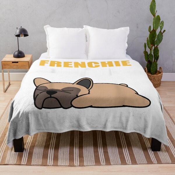 Item preview, French Bulldog Frenchie Dad Life Is Ruff Mom Dad T-Shirt designed and sold by Jefftte.