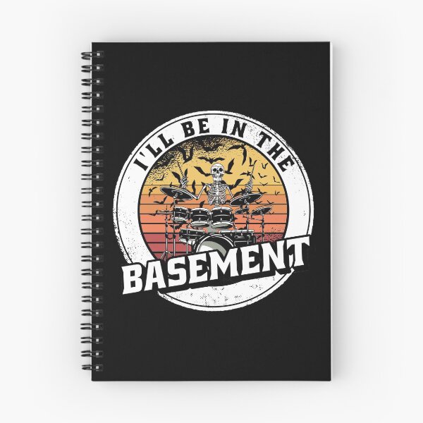 Item preview,  I'll Be In The Basement Drum Set Funny Drummer Art designed and sold by Eddie SH.