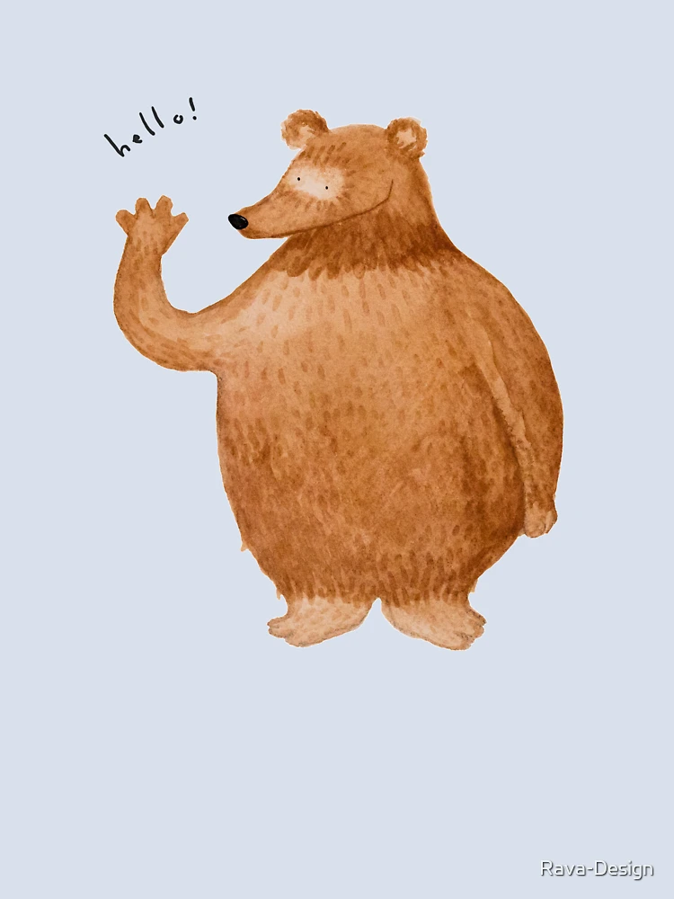Thumbnail 4 of 4, Boxy T-Shirt, Hello! designed and sold by Rava-Design.