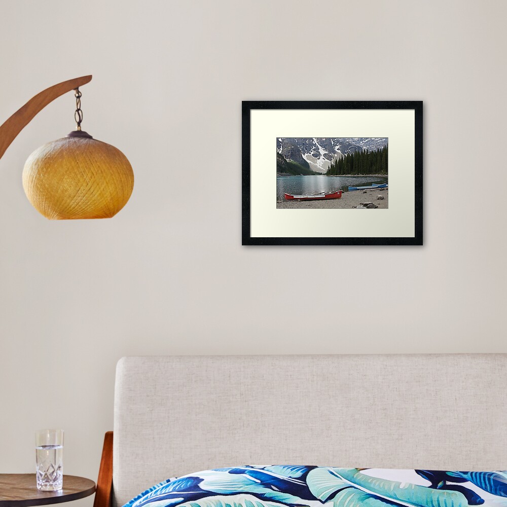 Valley of the Ten Peaks Framed Art Print