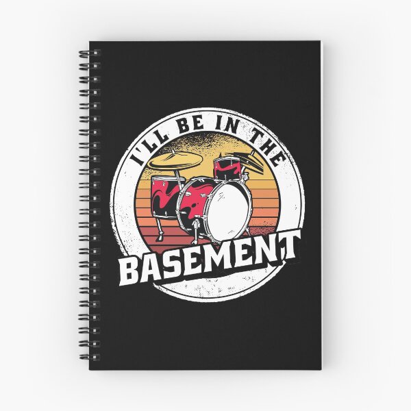 Item preview,  I'll Be In The Basement Drum Set Funny Drummer Art designed and sold by Eddie SH.