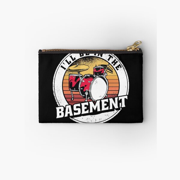 Item preview,  I'll Be In The Basement Drum Set Funny Drummer Art designed and sold by Eddie SH.