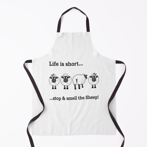 Item preview, Life is short stop and smell the Sheep designed and sold by maithithuha.