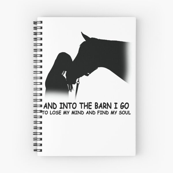 Item preview, And Into The Barn, I Go to Lose My Mind & Find My Soul Funny designed and sold by hoangminhSHOP.