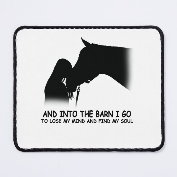 Item preview, And Into The Barn, I Go to Lose My Mind & Find My Soul Funny designed and sold by hoangminhSHOP.